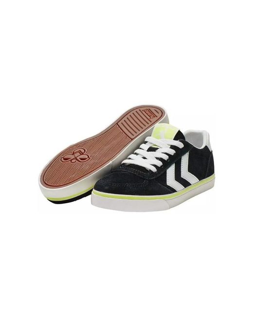 Baskets basses Baskets Hummel en coloris Black