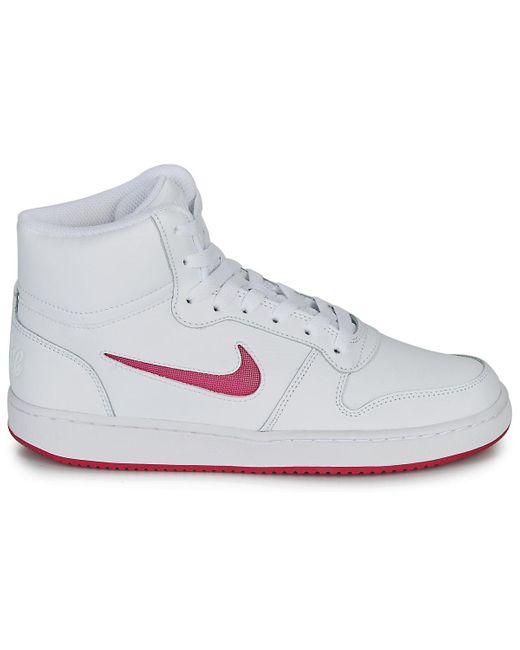 witte hoge nike sneakers dames