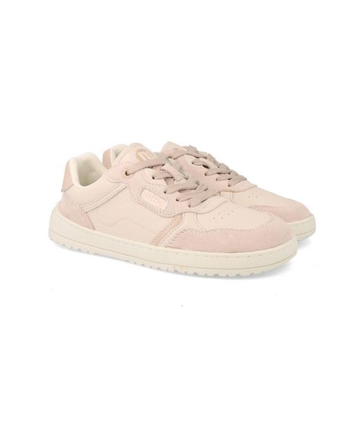 Baskets basses MTNG en coloris Pink