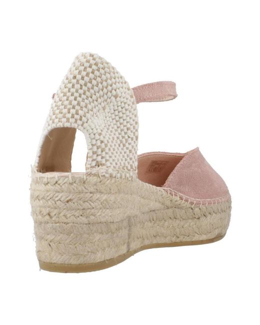 Espadrilles JAVA22 Macarena en coloris Pink