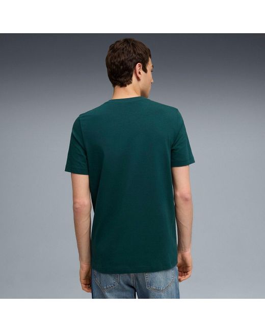 T-shirt Ess 2 Color Small No. 1 Logo Tee PUMA pour homme en coloris Green