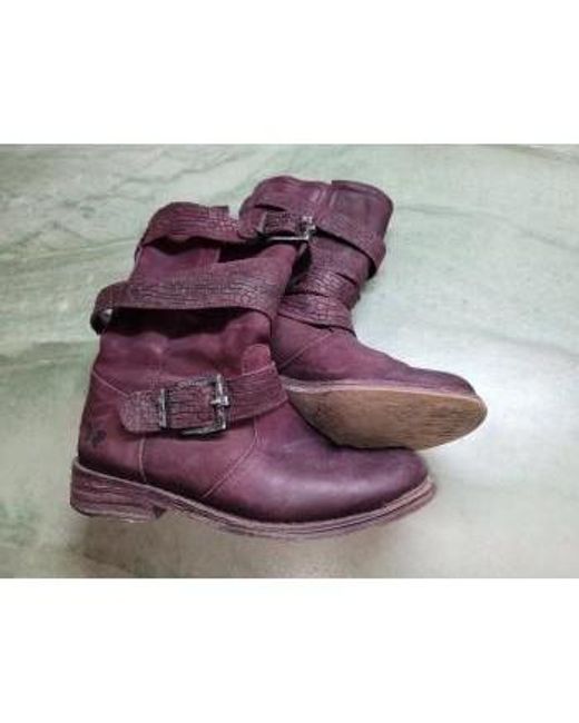 Boots Boots Prune Felmini en coloris Purple