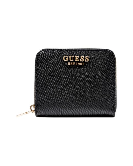 Guess Portemonnee Laurel Ii Slg Small Zip Around Swzg74 59137 in het Black