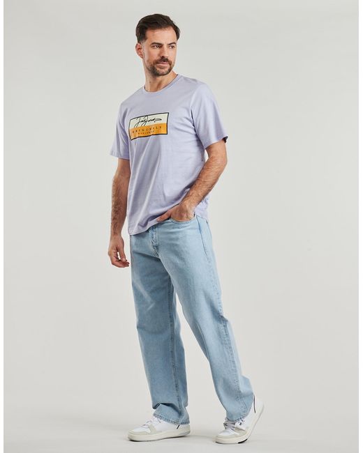Jack & Jones Flared/Bootcut Jjieddie in het Blue voor heren