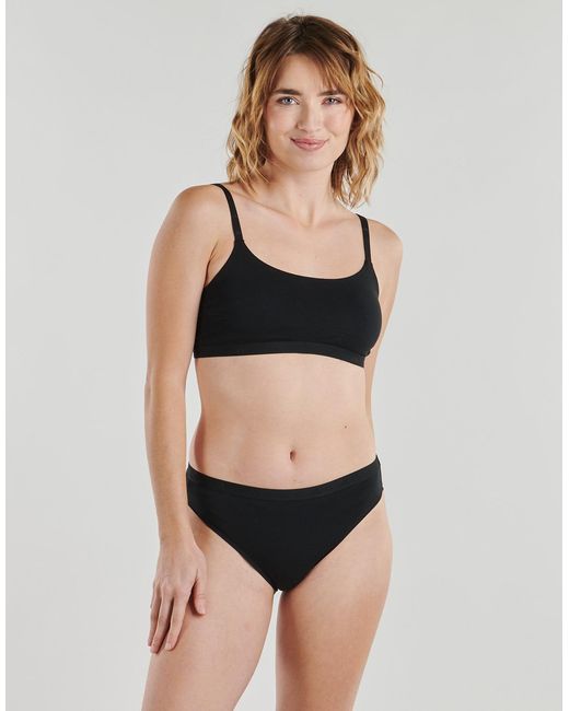 Adidas Bralette Active Essentials Cotton in het Black