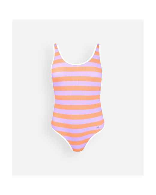 Maillots de bain Maillot de bain imprimé LAIS Oxbow en coloris Pink