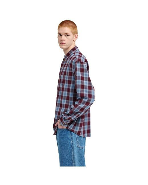 Chemise Button Down Regular Flannel Element pour homme en coloris Blue