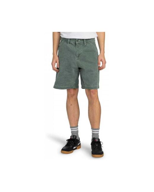 Short Carpenter canvas wk Element pour homme en coloris Green