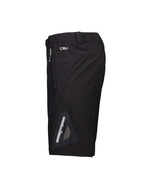 Jogging MAN BERMUDA CMP pour homme en coloris Black