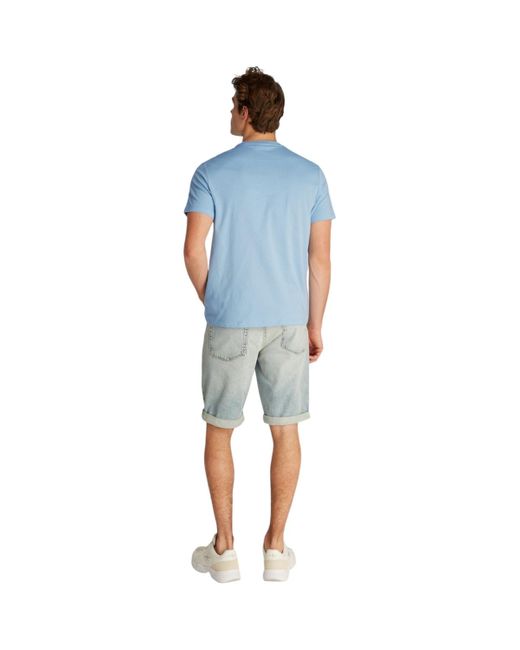 Polo SS SMOOTH CTTN SOLID LV040HM265 Calvin Klein pour homme en coloris Blue
