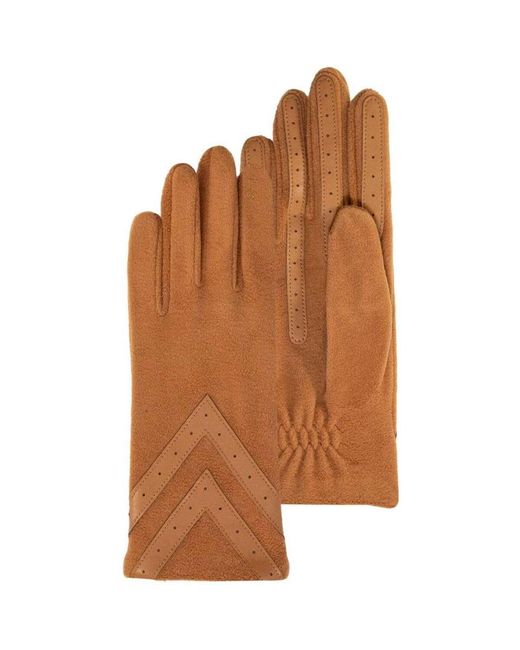Gants Polaire Collection Isotoner en coloris Brown