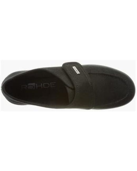 Chaussons 2222 Rohde en coloris Black