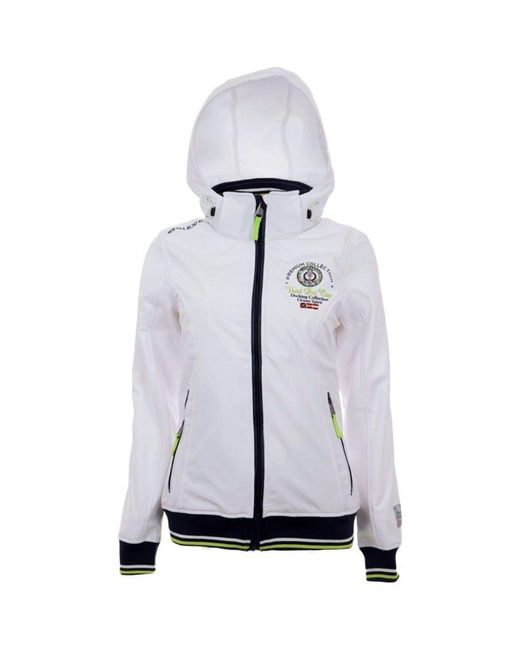 Blouson Blouson Softshell Femme Afilea Vent Du Cap en coloris Blue