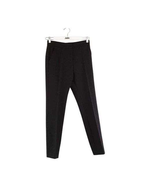 Pantalon Pantalon droit noir Maje en coloris Black