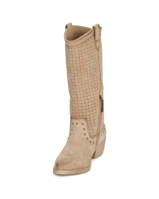 Refresh Brown Stiefel Mit Absatz 175292