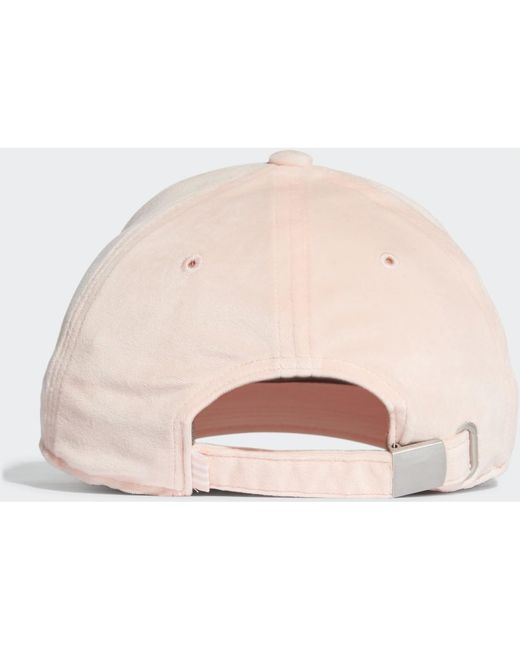 Adidas Pet Velvet Honkbalpet in het Pink voor heren