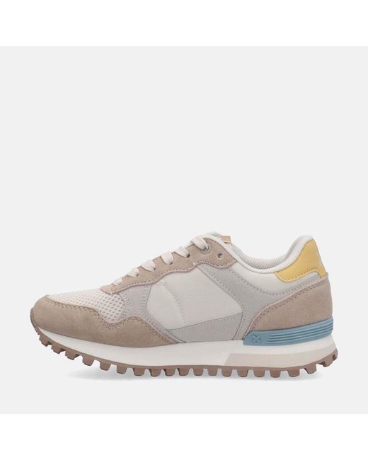 Baskets basses SNEAKERS Xti en coloris Natural