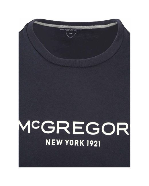 T-shirt Essential T-Shirt Logo Marine Mcgregor pour homme en coloris Blue