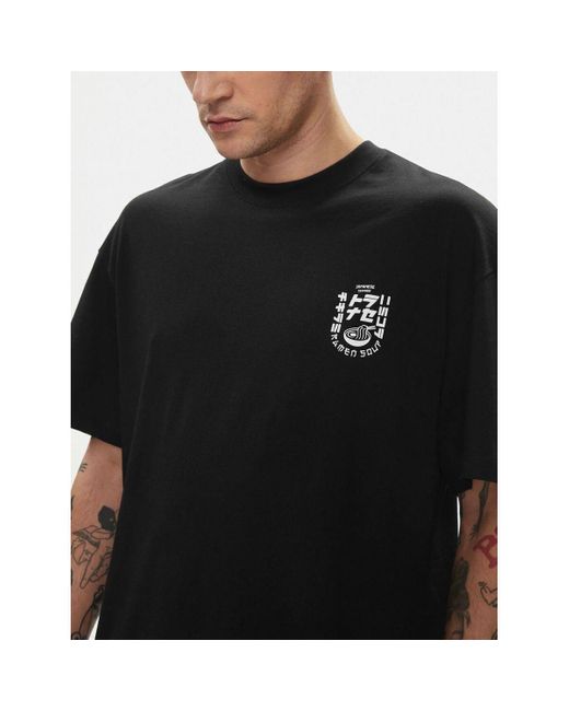 T-shirt 12249223 DIRK-BLACK Jack & Jones pour homme