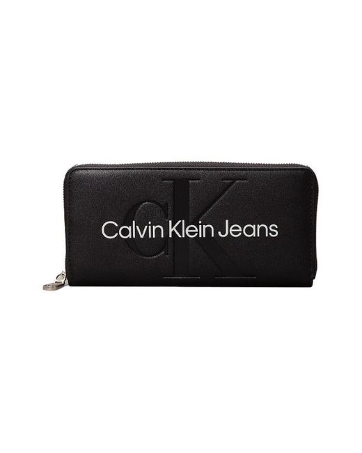 Calvin Klein Portemonnee K60K607634 in het Black