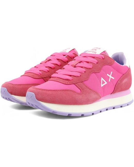 Chaussures Ally Solid Sneaker Donna Fuxia Z34201 Sun 68 en coloris Pink