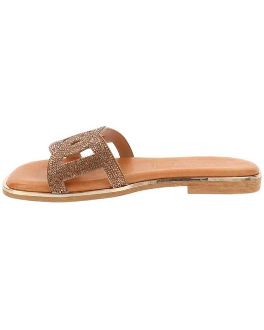 Valleverde Pantoffels Vv32030 in het Brown