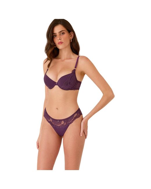 Strings Brésilien Renatta Selmark en coloris Purple