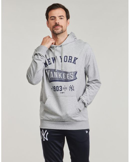 KTZ Sweatshirt Mlb Pennant Graphic Hoodie New York Yankees in Gray für Herren