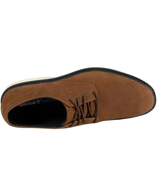 Timberland Men's Sawyer Lane Oxford Leather Shoes, Brown Timberland Men's Sawyer Lane Oxford Leather Shoes, Brown