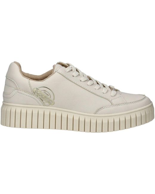 Baskets Sneaker S.oliver en coloris Natural