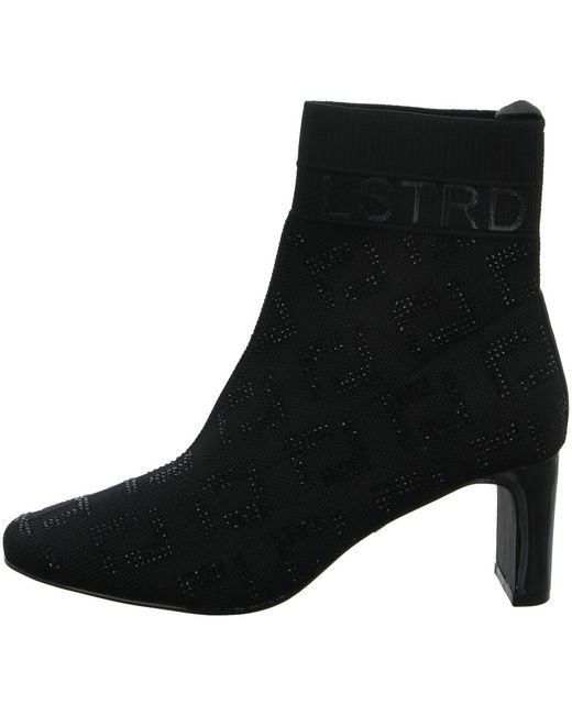 Bottes La Strada en coloris Black