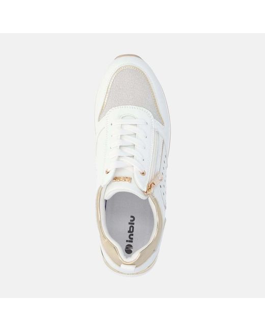 Baskets Basses Sneakers Inblu en coloris White