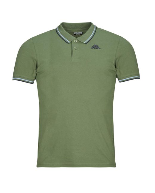 Polo Ezio2 di Kappa in Green da Uomo