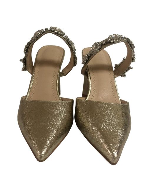 Twentyfourhaitch Sandalen Sh80_Oro in het Brown