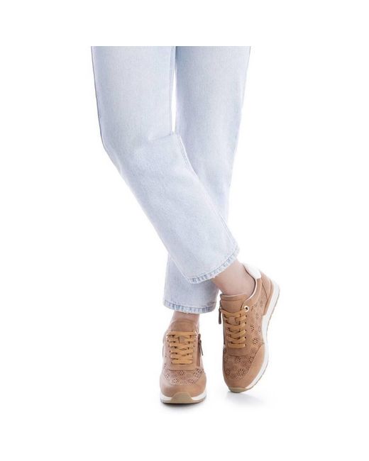 Baskets basses 17513102 Refresh en coloris Brown