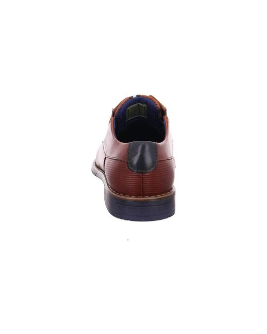 Derbies Bugatti pour homme en coloris Red