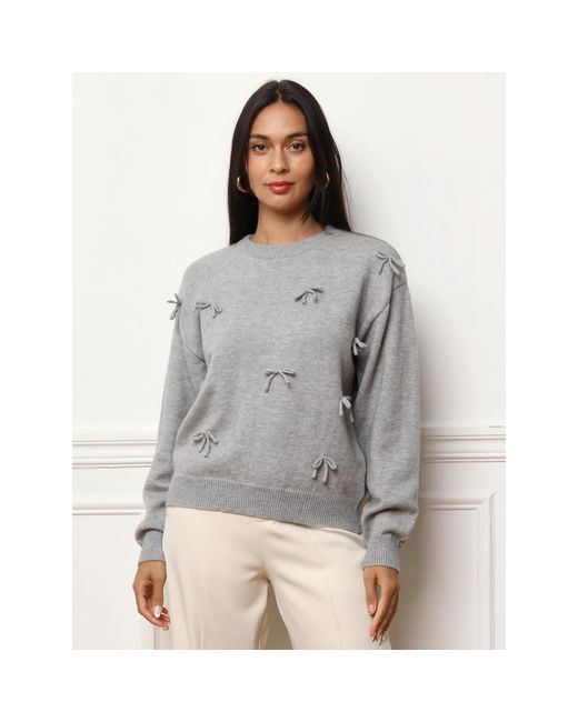 Pull Pulls Pour Femme La Modeuse en coloris Gray