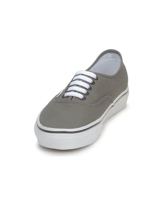 Chaussures Authentic, Homme, Taille Vans pour homme en coloris Gray