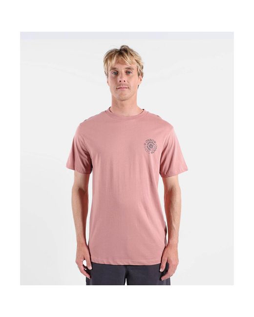 T-shirt Tee-shirt manches courtes SPIRAL Oxbow pour homme en coloris Pink