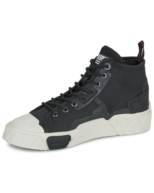 Baskets montantes PALLA ACE CITY SHELL CHUK 2 Palladium pour homme en coloris Black
