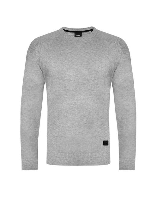 Pull 170450VTAH24 Kaporal pour homme en coloris Gray