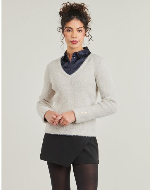 Pull Mvoove1 Morgan en coloris Gray