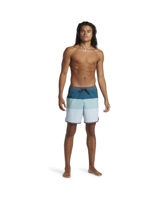 Maillots de bain Surfsilk Tijuana Volley 17"" Quiksilver pour homme en coloris Blue
