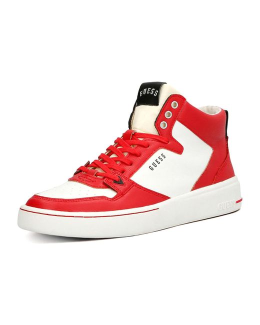 Guess VERONA Wit - Gratis levering | Spartoo.nl ! - Schoenen Lage sneakers  Heren € 83,30