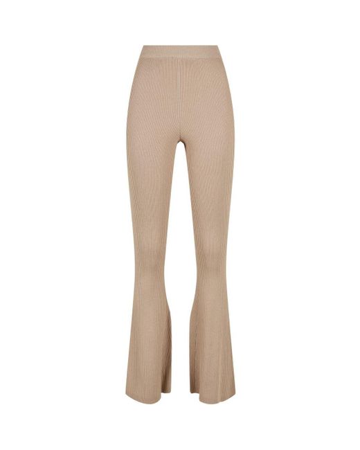 Collants Legging Rib Knit Bootcut GT Urban Classics en coloris Natural
