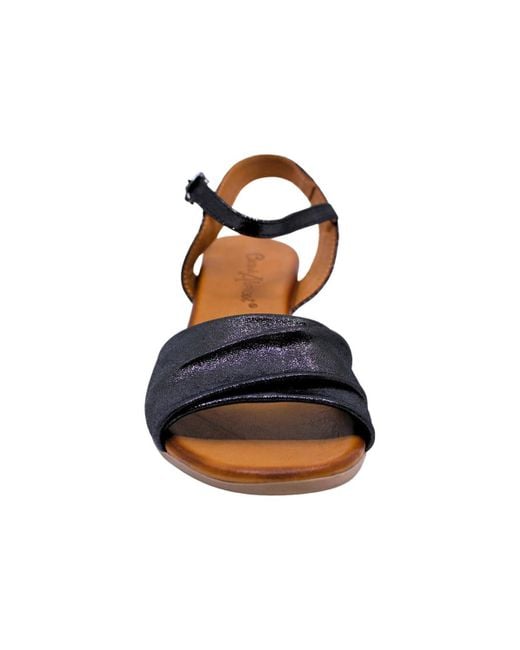 Sandales co.co et abricot sandales Coco   Abricot en coloris Blue