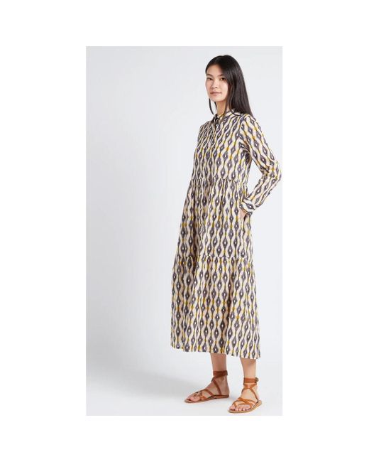 Robe Ruya geo robe La Petite Etoile en coloris Neutre Lyst