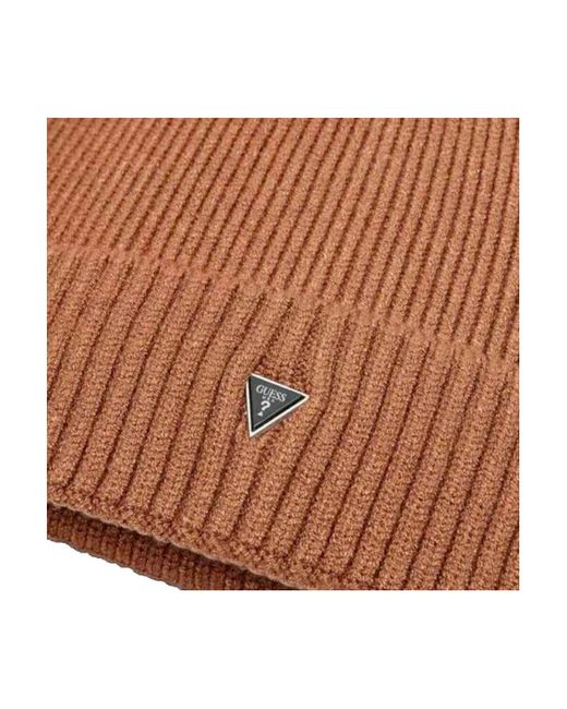 Bonnet triangle Mito Guess pour homme en coloris Brown