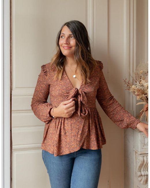 Blouses Rossignol Celeste en coloris Brown