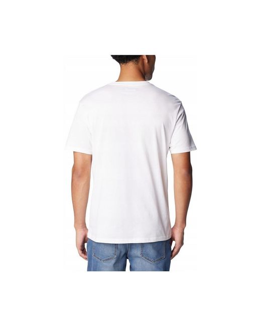 T-shirt Basic Columbia pour homme en coloris White